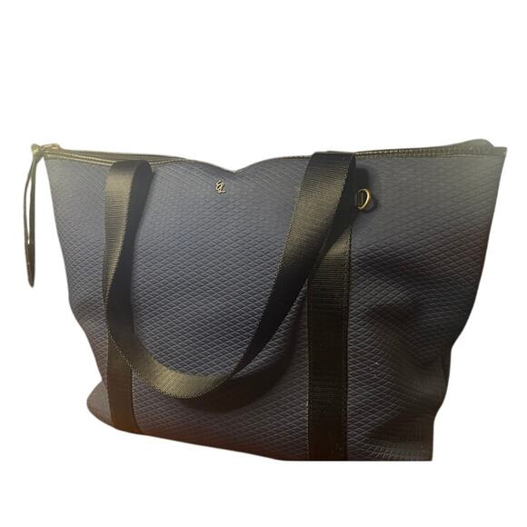 Elliott Lucca Olvera Neoprene Navy Blue Large Tote / Bag Laptop Compartment XL - Picture 1 of 9